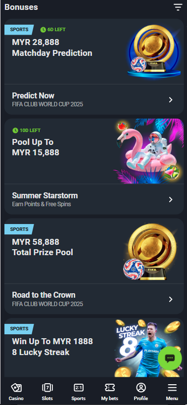 playdash bonuses