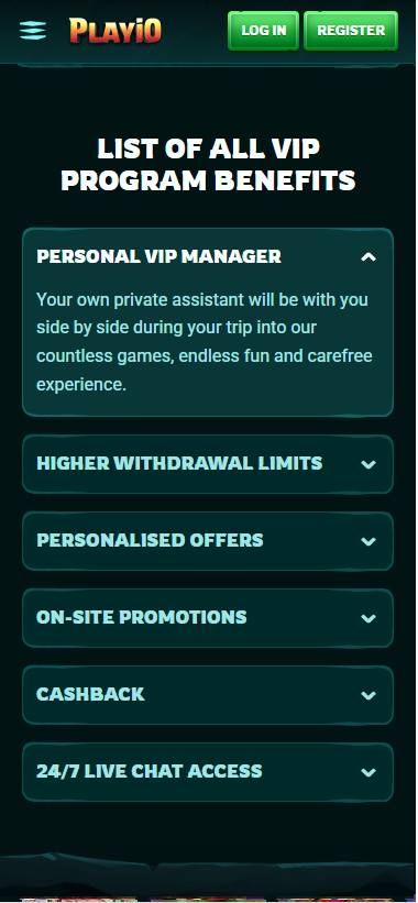 playio vip program
