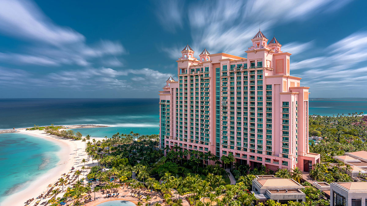 The Reef hotel at the Atlantic Casino Resort in the Bahamas.