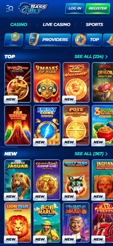 bassbet casino lobby