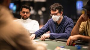Isaac Haxton in the 2025 WSOP Main Event
