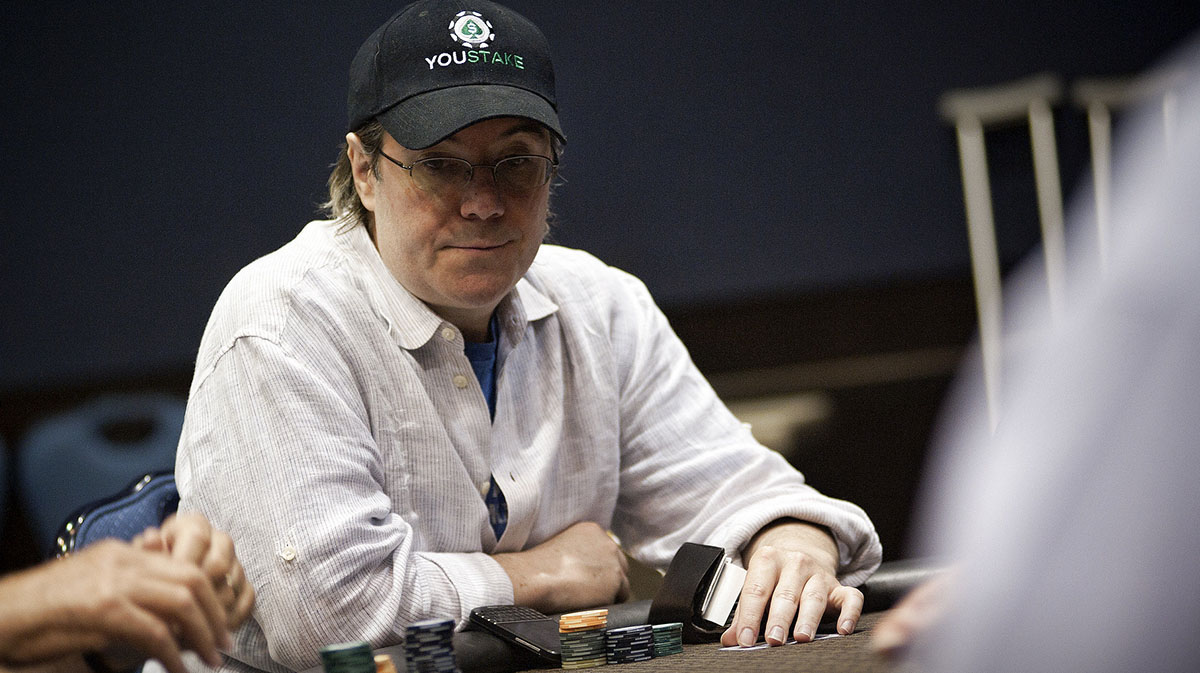 Former WSOP Main Event Champion Jamie Gold at the WPT Foundation Pala Poker Open