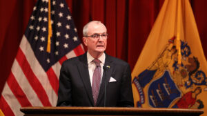 New Jersey Governor Phil Murphy speaks at the nomination of Matt Platkin as Attorney General, in 2022.
