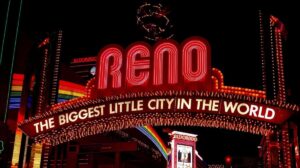 Reno city lights