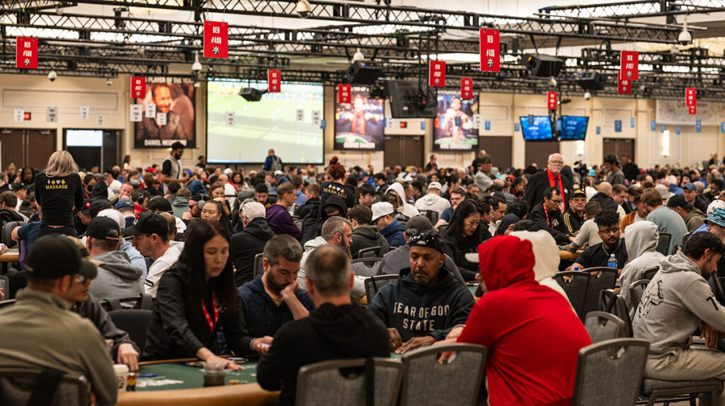 The 2025 WSOP has drawn a big crowd of players, requiring dealers and floor staff to match.