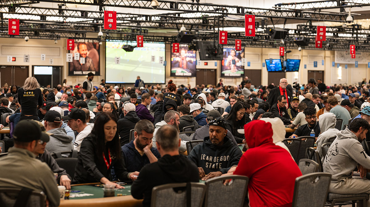 The 2025 WSOP has drawn a big crowd of players, requiring dealers and floor staff to match.