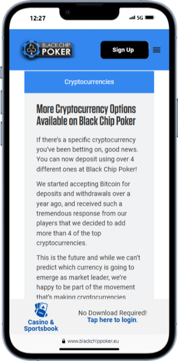 Black Chip Poker Crypto