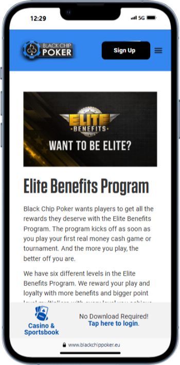 Black Chip Poker Elite