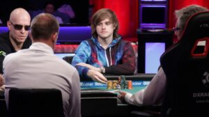 Charlie Carrel in the 2017 WSOP