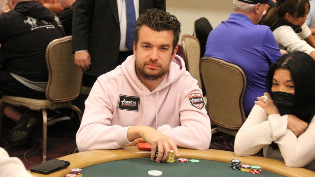 Chris Moorman at the 2022 WSOP.