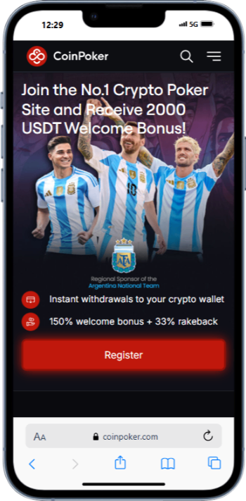 CoinPoker Homepage