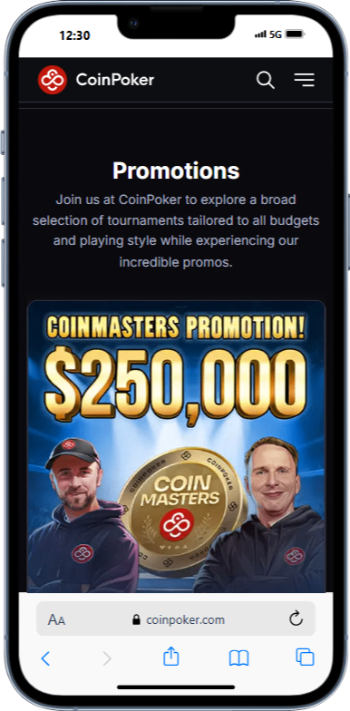 CoinPoker promotions