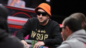 Jared Bleznick in the 2024 WSOP