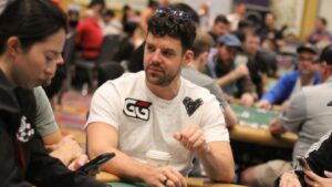 Kevin Martin at the WSOP.