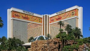 The old Mirage in Las Vegas