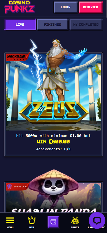 casino punkz challenges promo