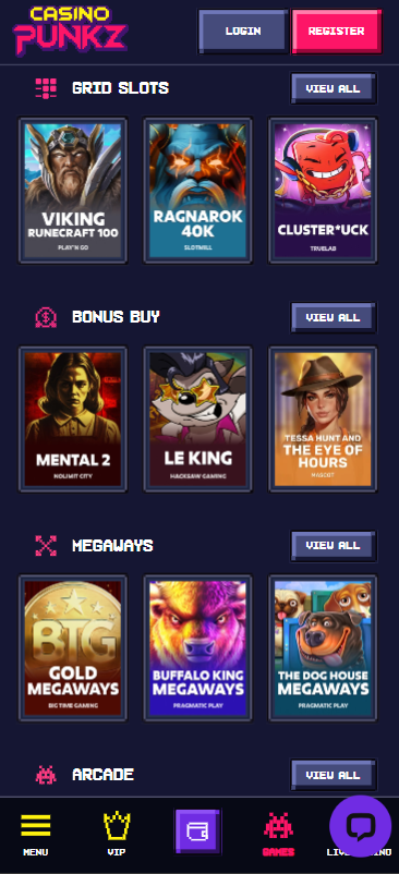 casino punkz slots