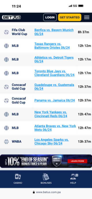 MLS Betting Sites