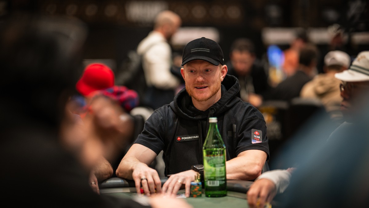 Jason Koon plays poker.