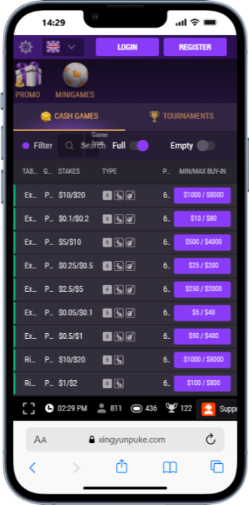 Lucky Poker Lobby