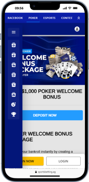 Sportsbetting poker welcome bonus