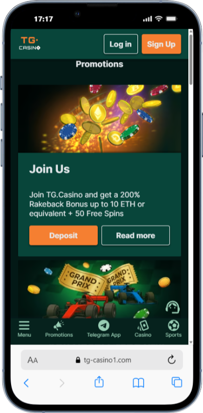 TG.Casino promotions for Online Casinos in Ireland