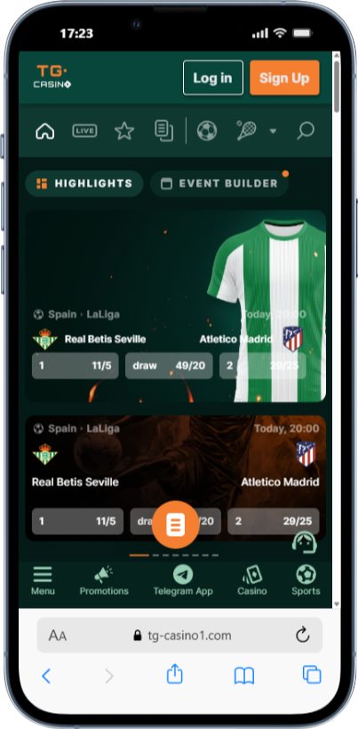 TG.Casino sports for Online Casinos in Ireland