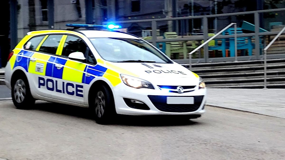 A British police car.