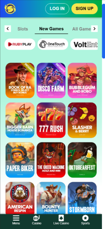 samba slots latest games