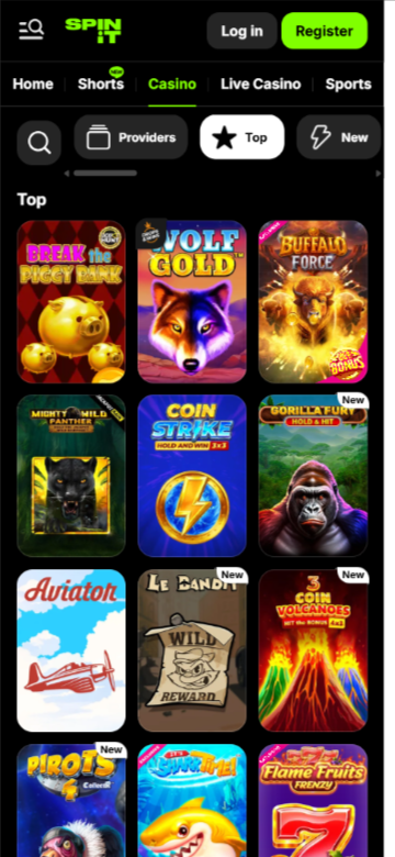 spinit online casino nz games