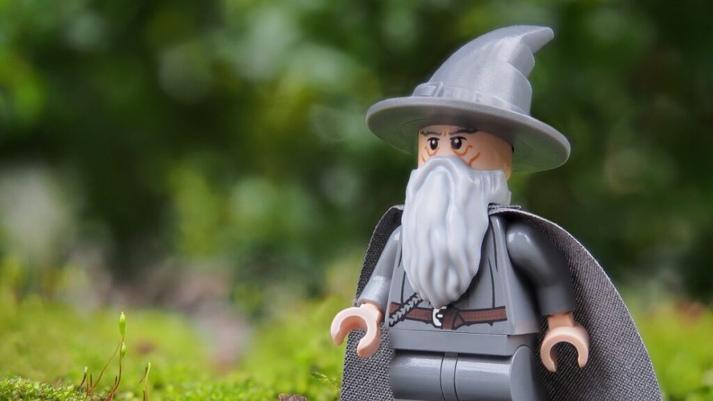 A lego wizard.