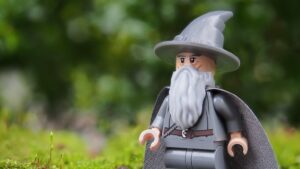A lego wizard.