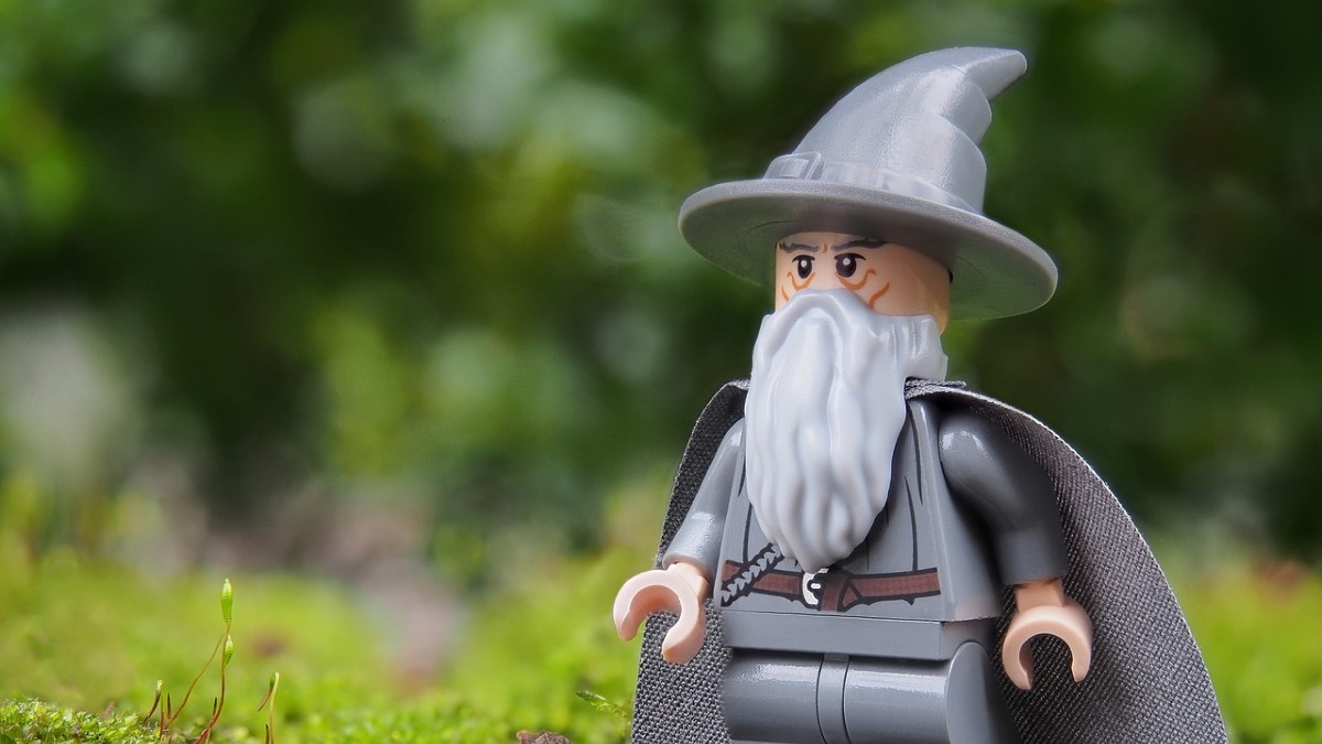 A lego wizard.