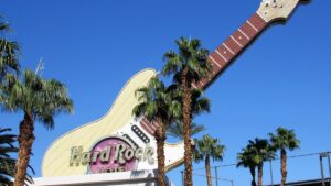 A Hard Rock sign