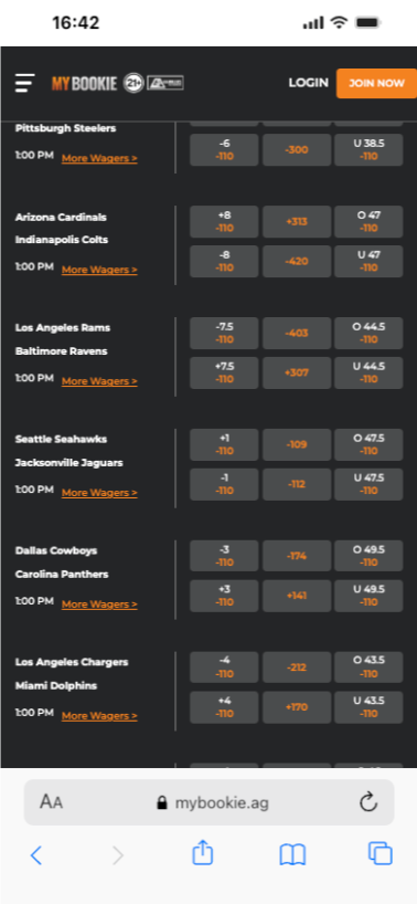 MyBookie Nevada Sports Betting App