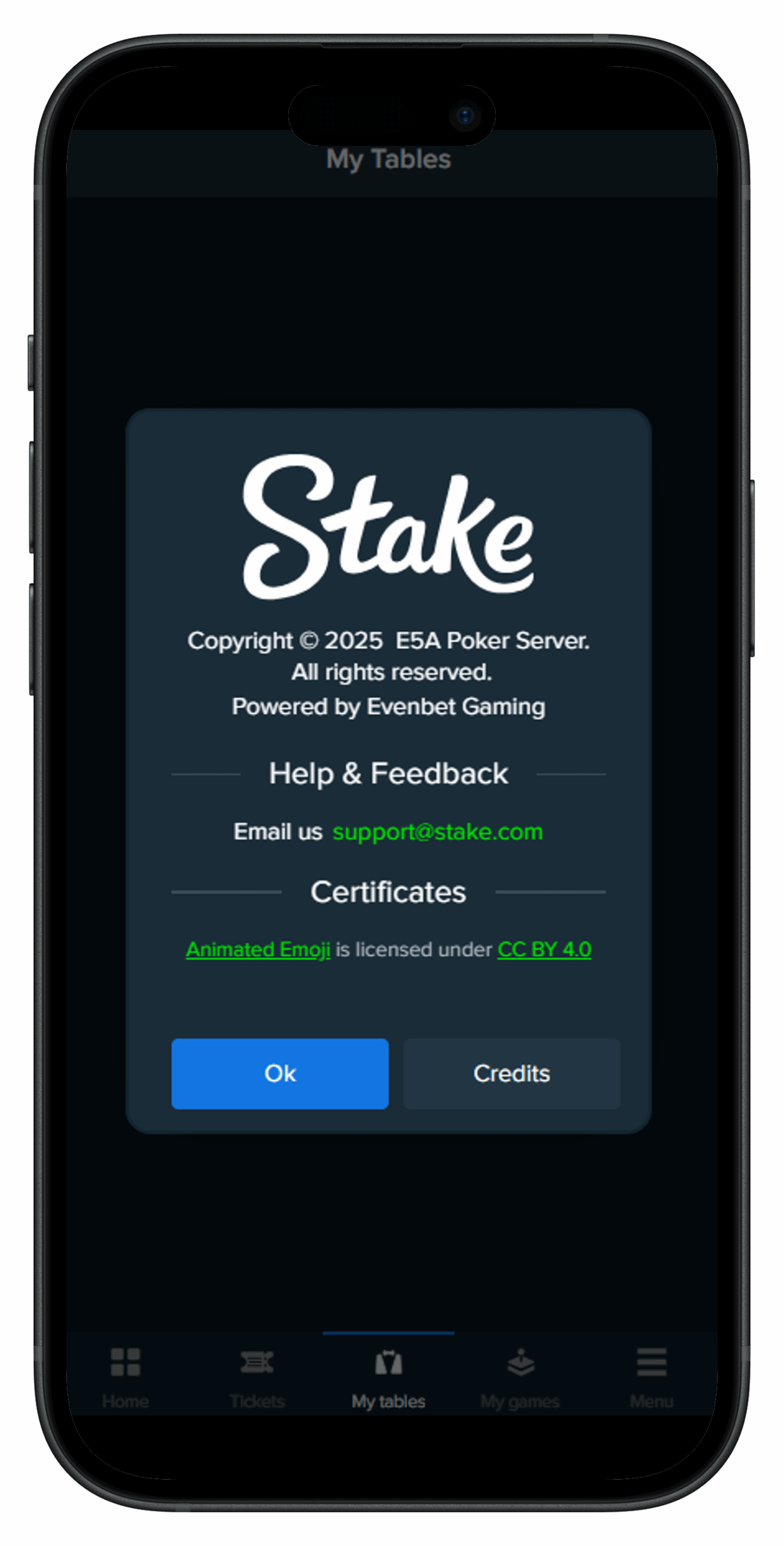 Stake Poker Certificate