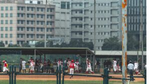Taiwanese baseball diamond