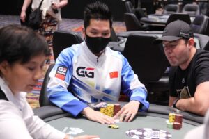 Ren Lin, a poker player