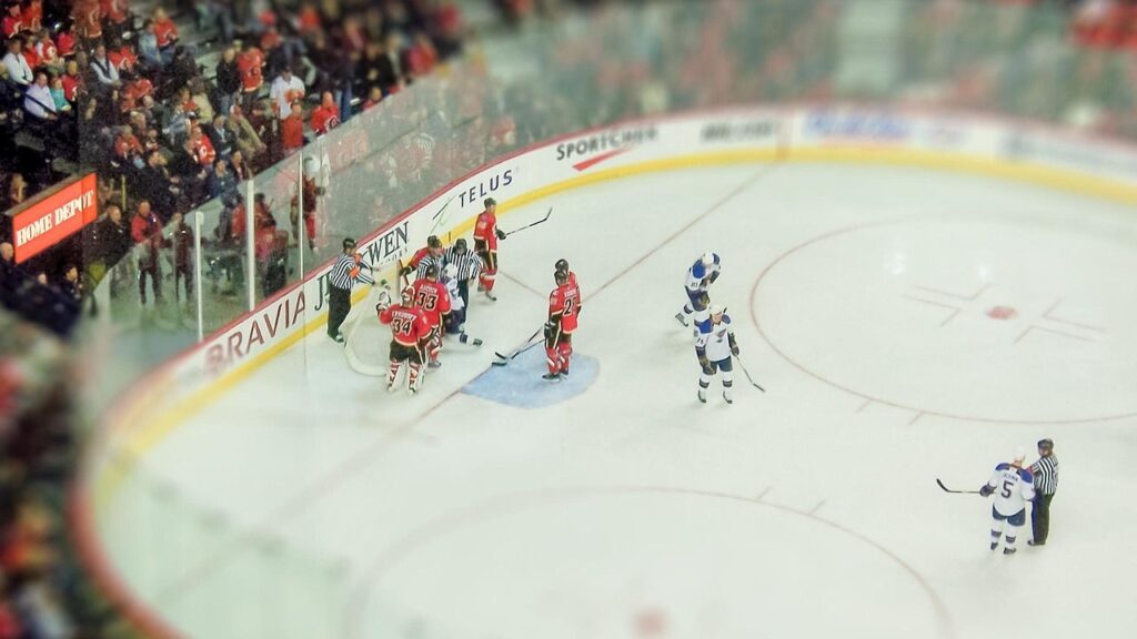 Hockey arena