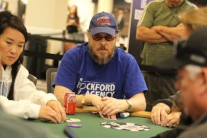 Todd Witteles playing at the WSOP