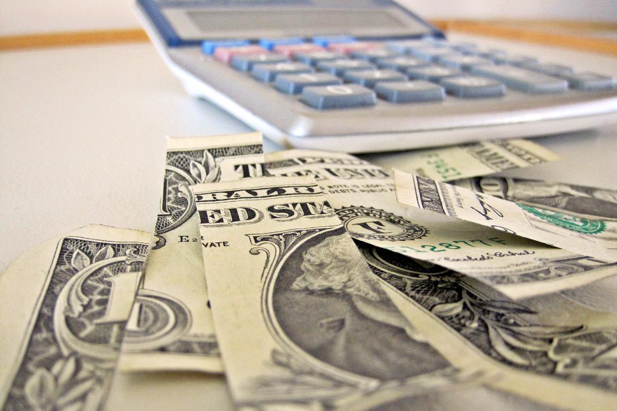 Money and a calculator