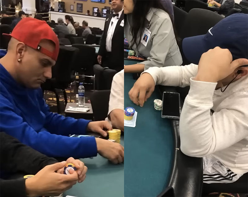 Alleged poker cheaters