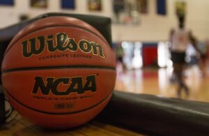 An NCAA basketball