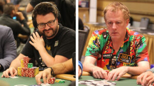 Poker players David Lappin and Dara O'Kearney