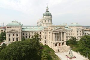 The Indiana State Capitol