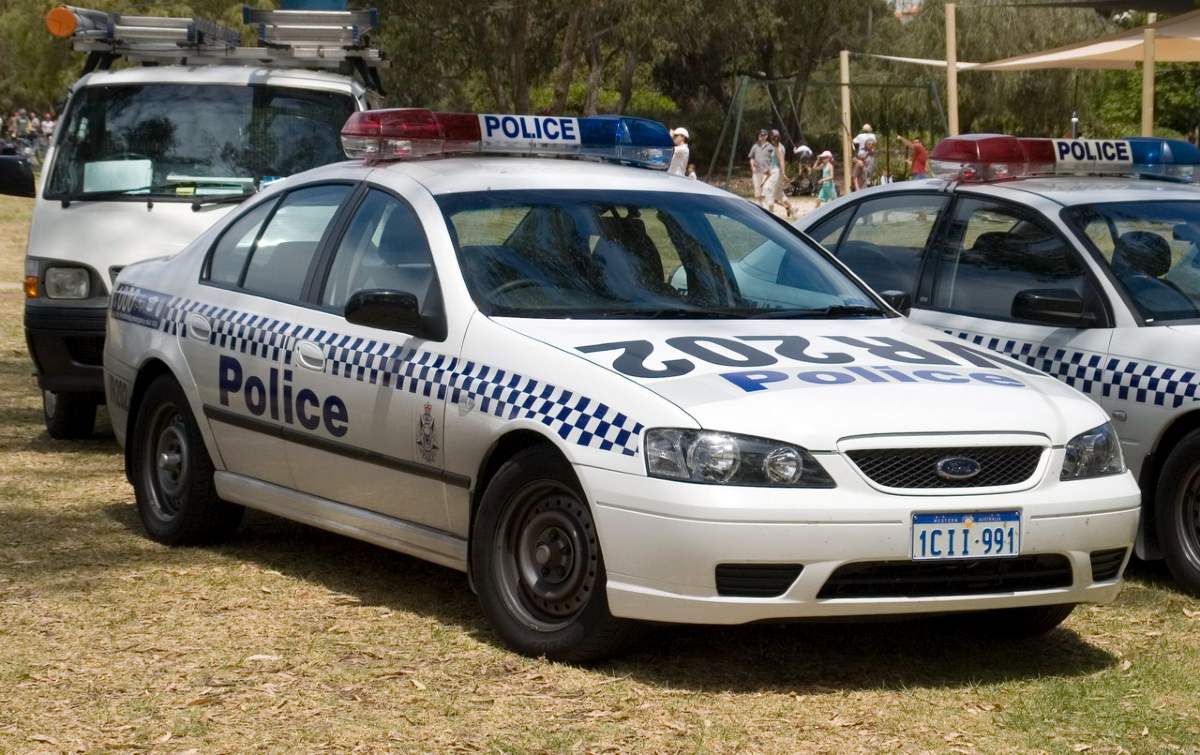 Western Australia Police vehicle