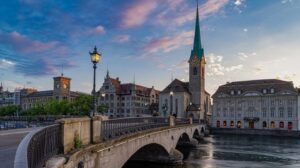 A bridge in Zurich