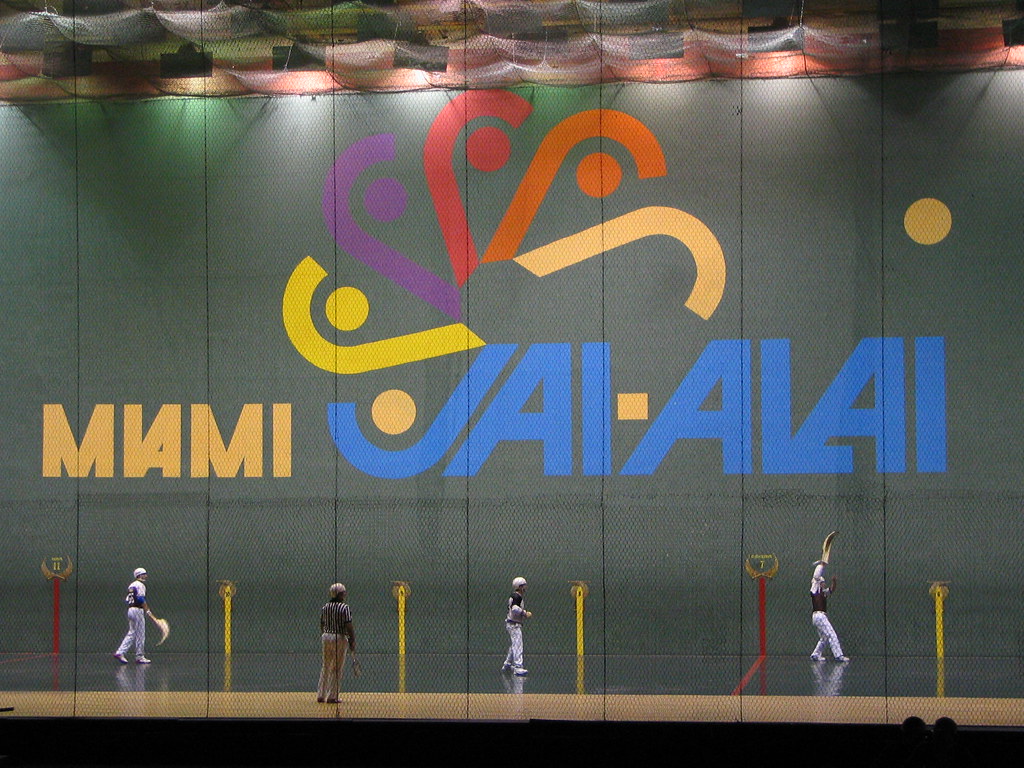 Jai Alai arena in Miami