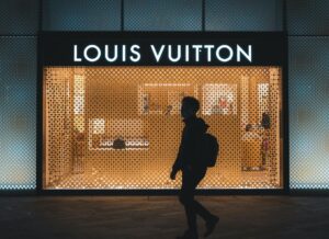 A Louis Vuitton store