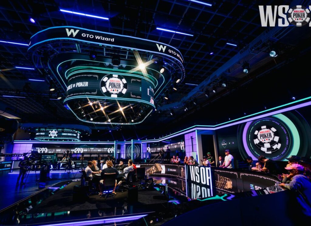 The WSOP streaming setup